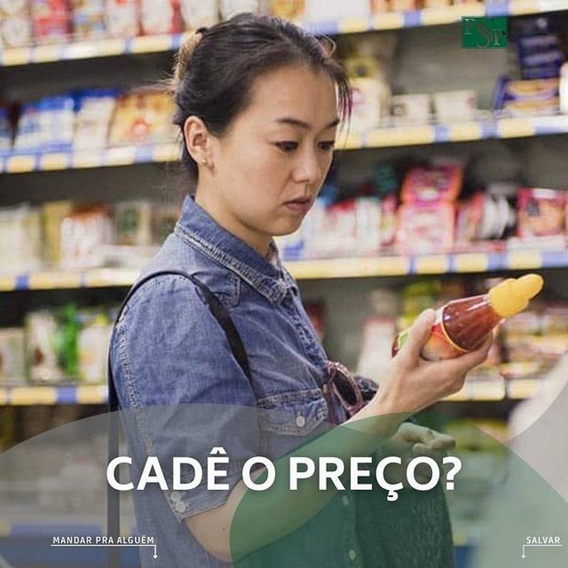 CADÊ O PREÇO?